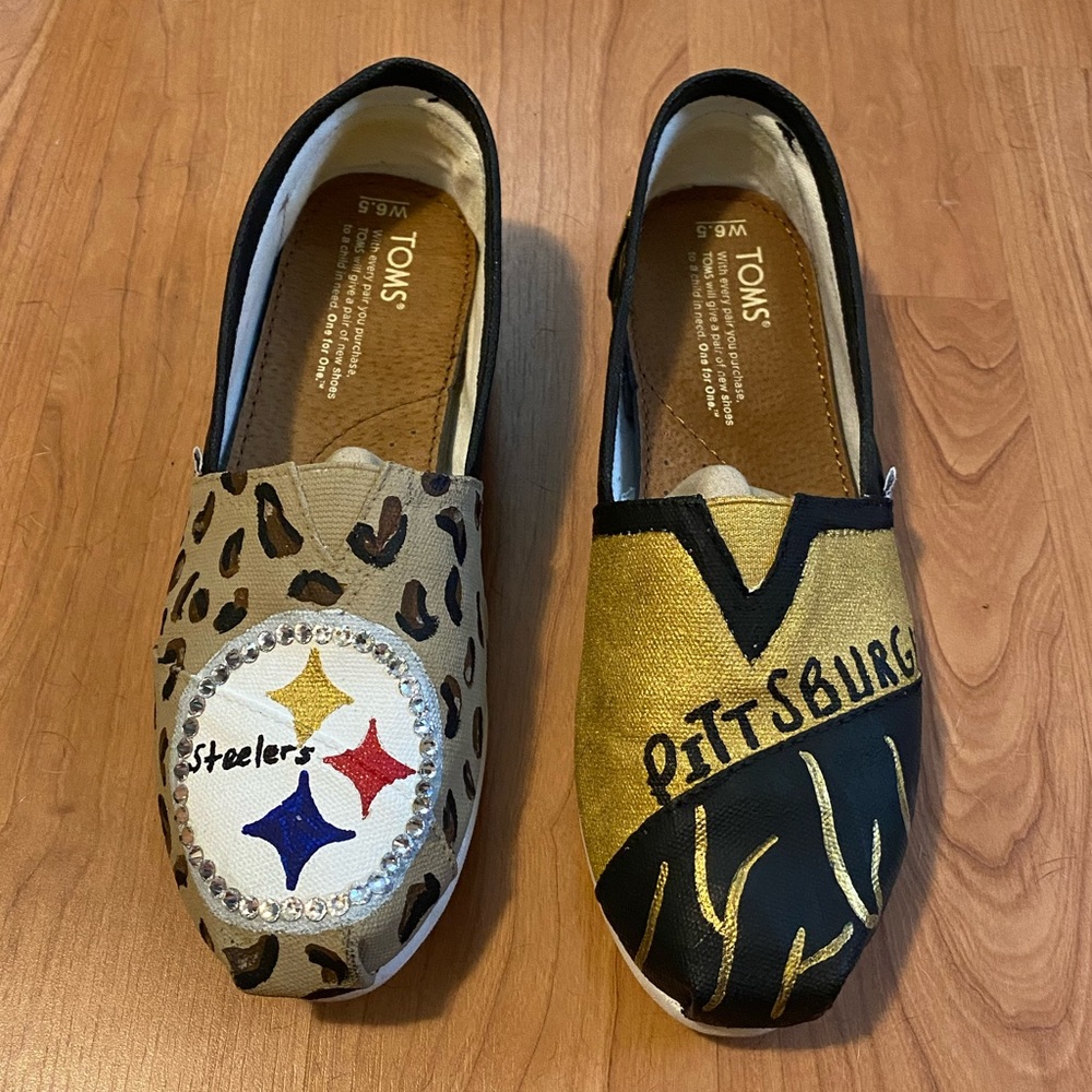 Custom Pittsburgh Steelers Toms